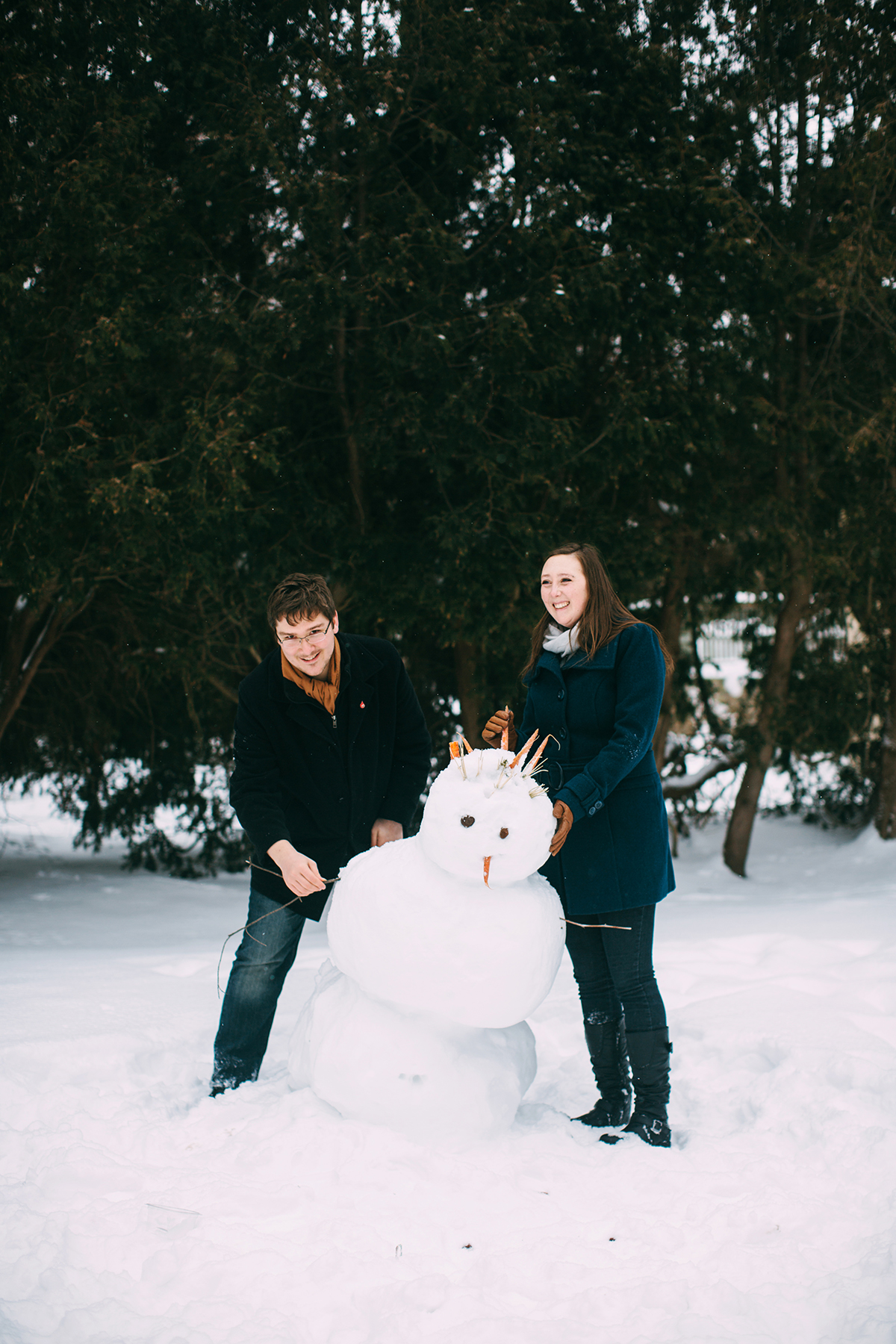 fun Burlington Engagement Photography